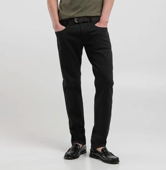 anbass hyperflex replay 914 replay jeans stretch slim fit black svart color edition
