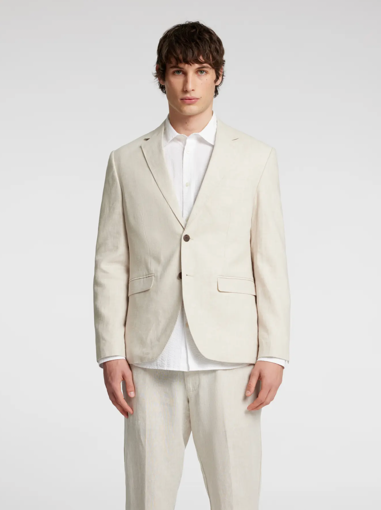Malik Sun Blazer Oatmeal