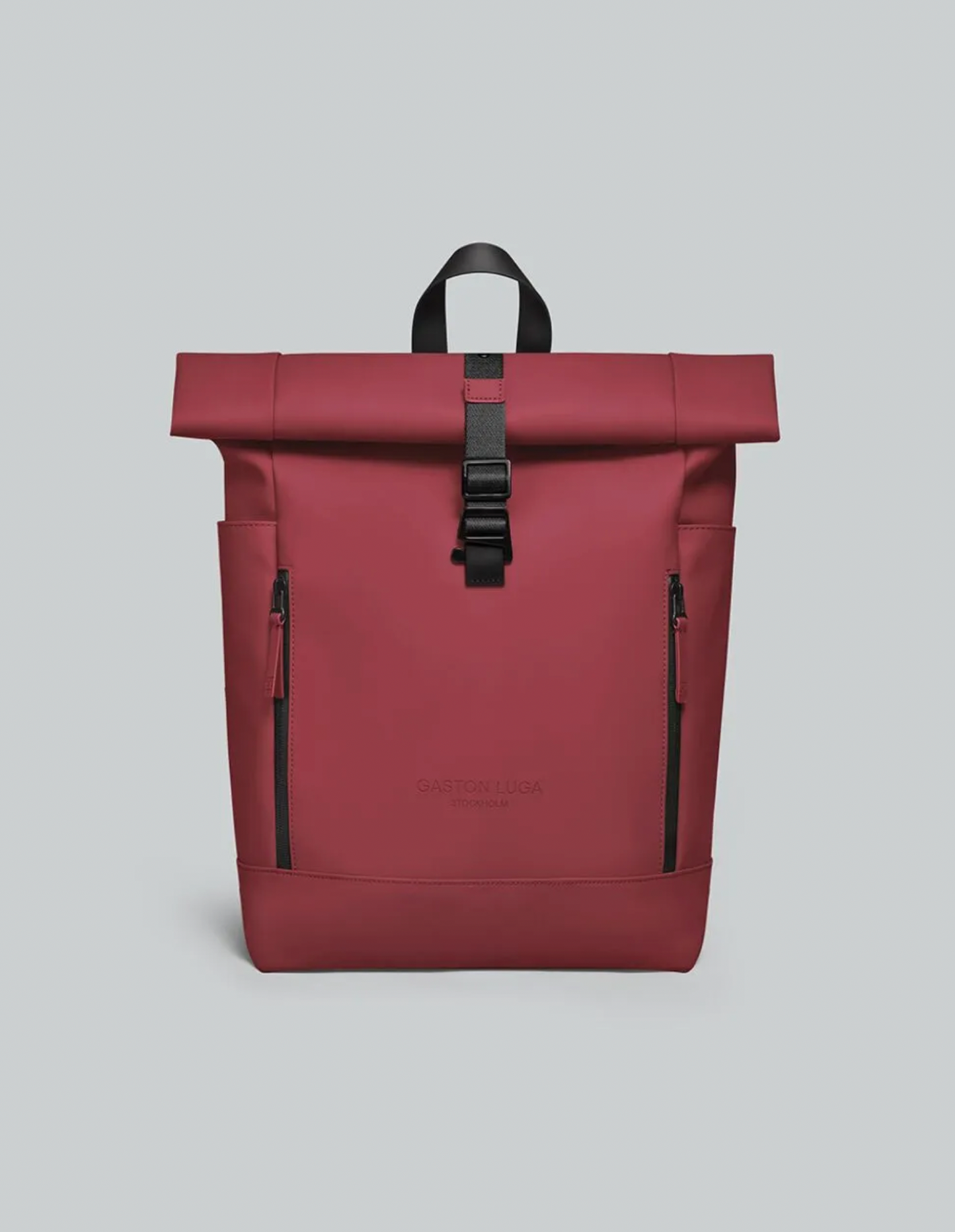 ryggsäck väska bag gaston luga rullen 13 vattentät red röd