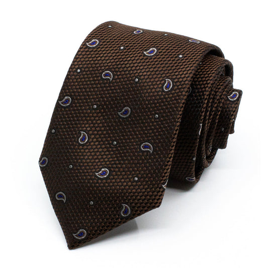 slips tie seveneast bunge 7east brown brun t364