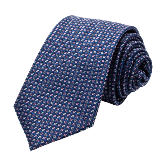 slips tie 7east seven east nottingham pink rosa navy seveneast navy blue