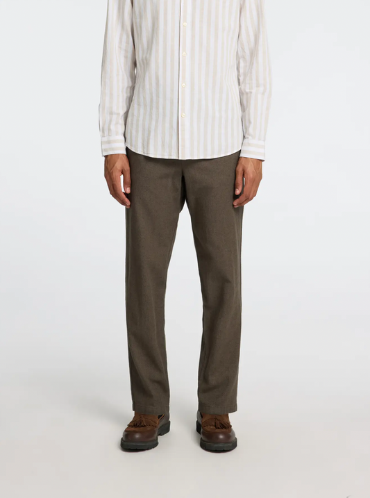 Brody 172 Linen Pants Forest Night
