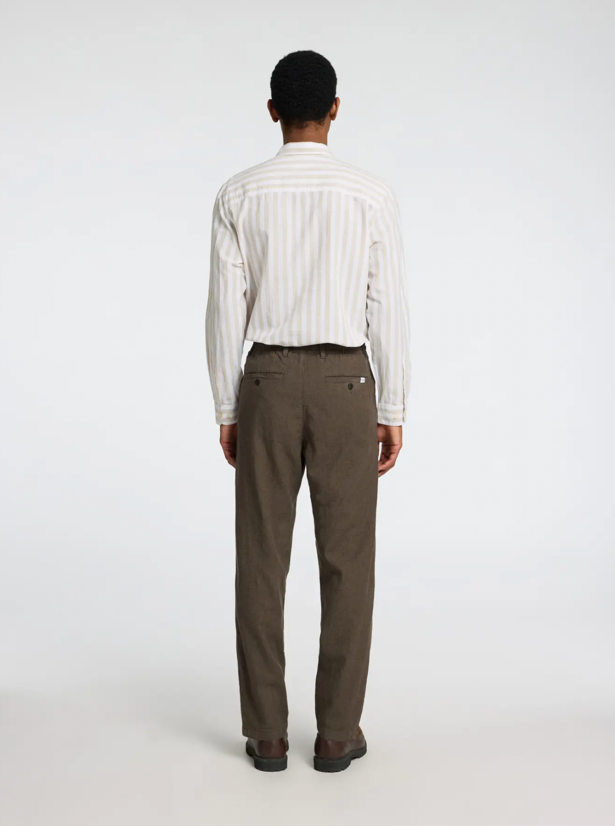 Brody 172 Linen Pants Forest Night