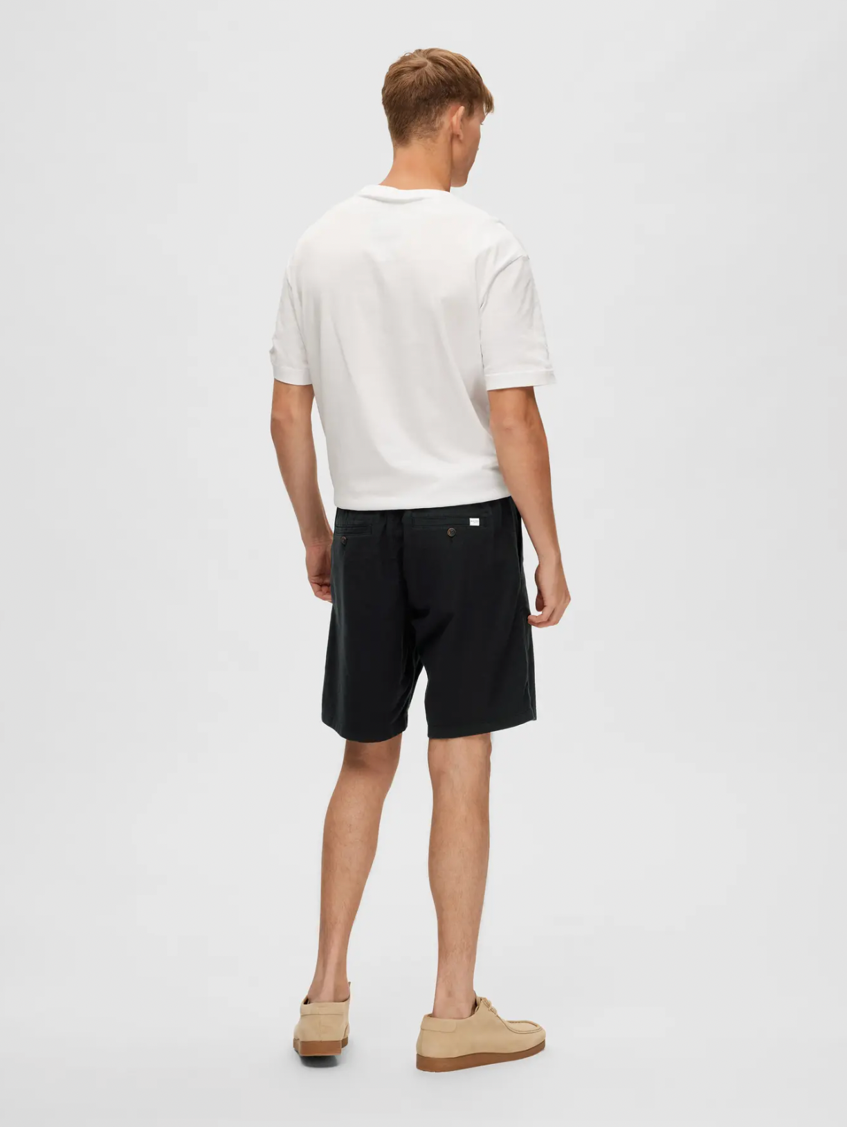 shorts linne linen linne shorts linen shorts selected homme brody linen shorts kortbyxor linneshorts linenshorts black svart linne linen