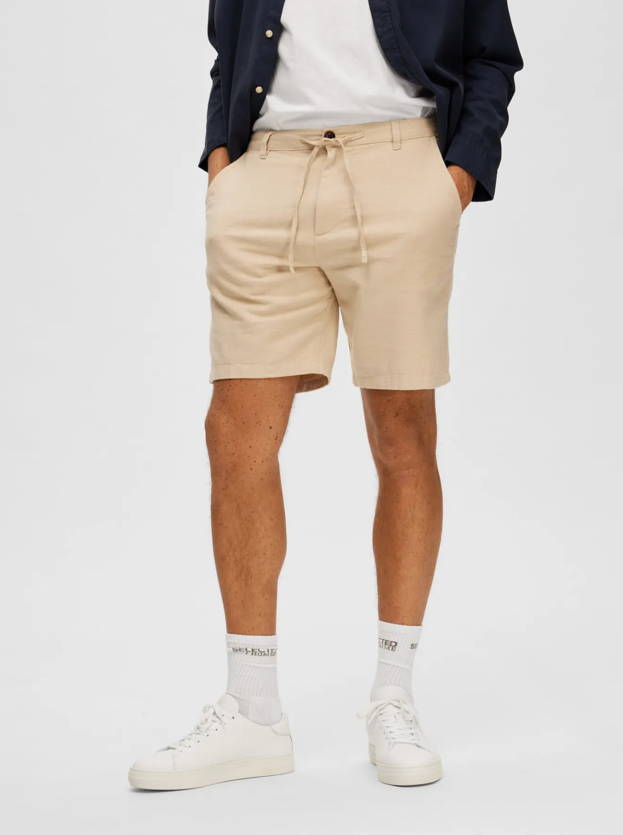 Brody Linen Shorts Incense