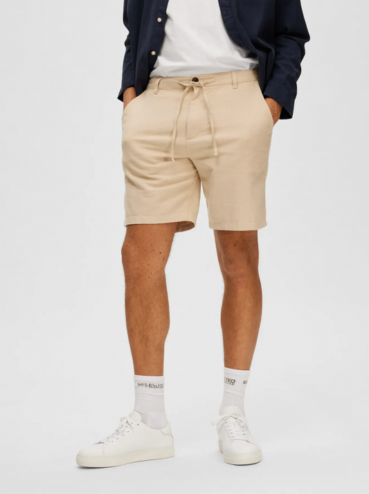Brody Linen Shorts Incense