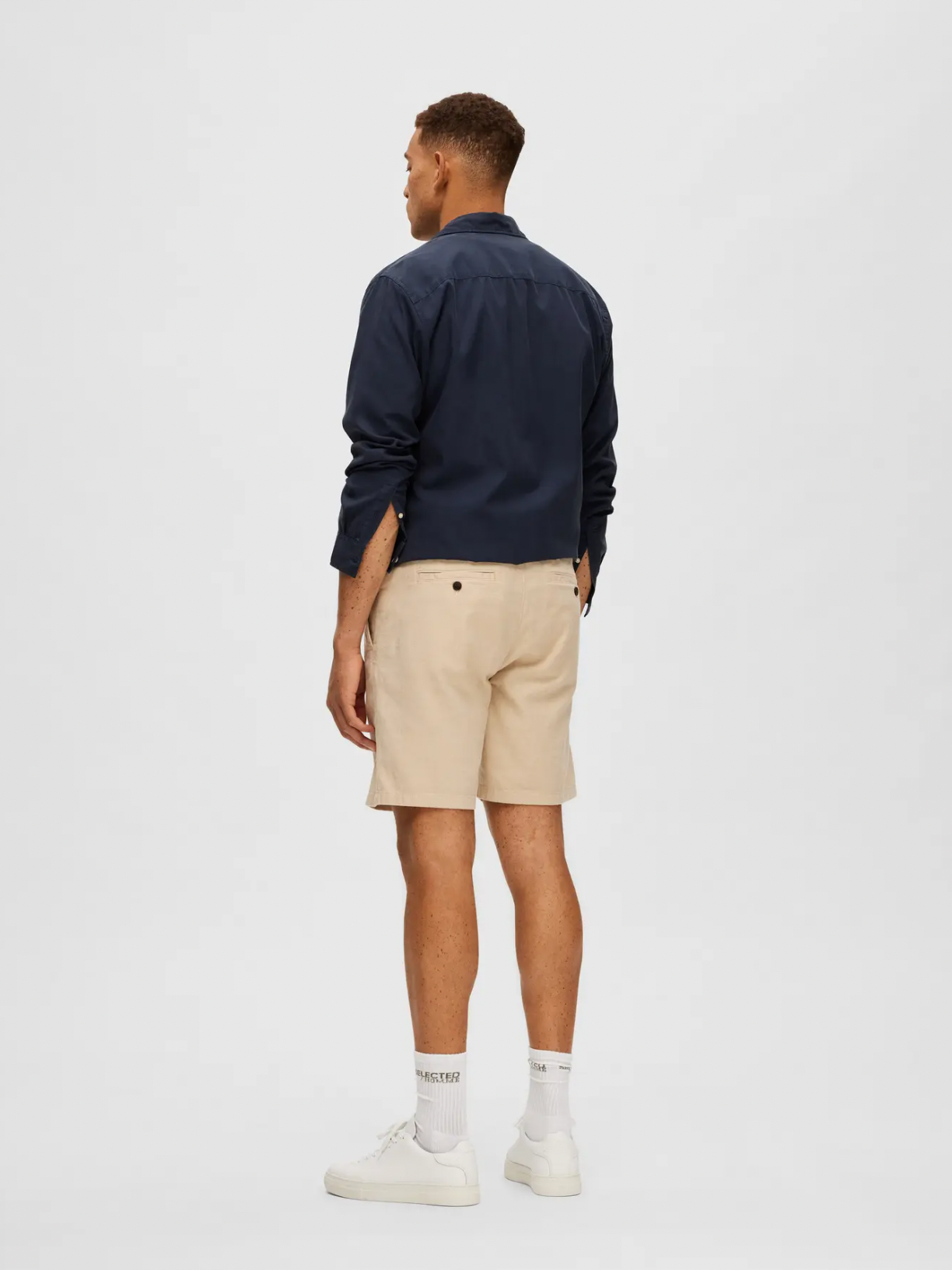 Brody Linen Shorts Incense