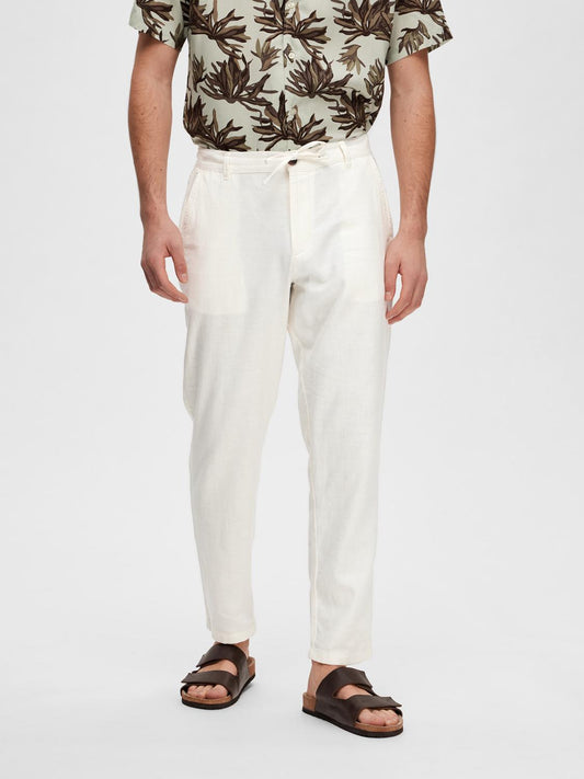 Brody 172 Linen Pants Cloud Dancer