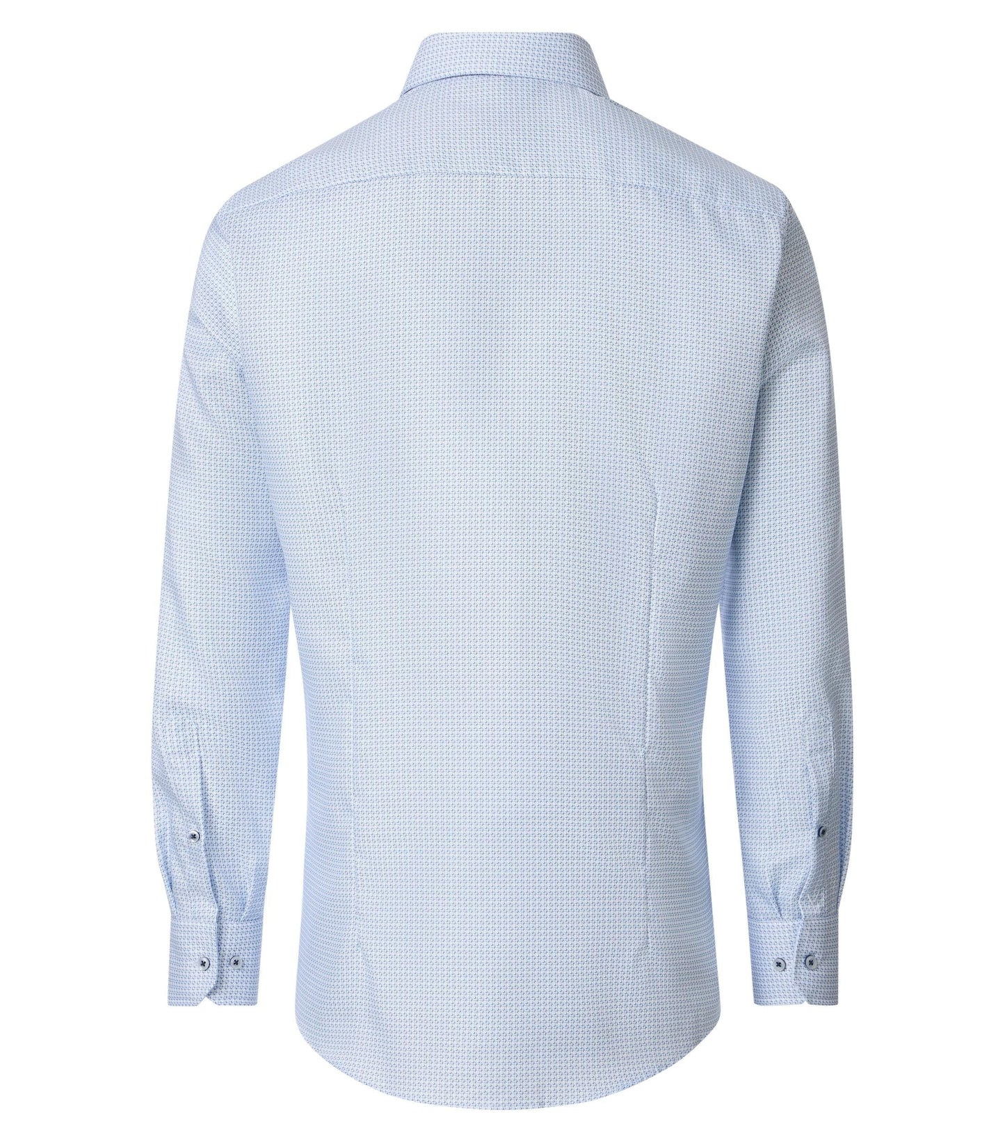skjorta shirt venti modern fit regular fit micro print blå vit blue white kostymskjorta fri frakt stenungsund