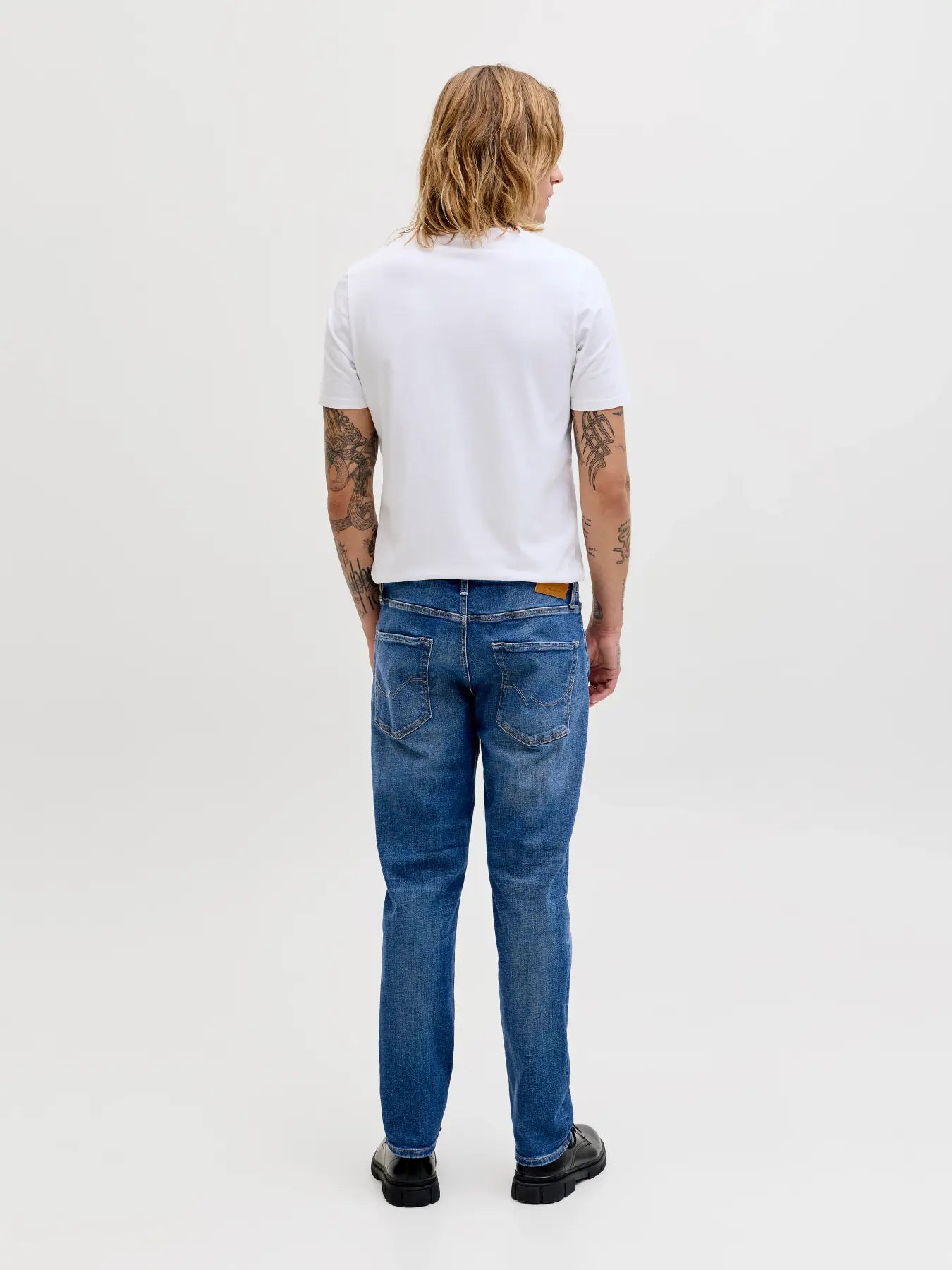 jeans jack&jones jack jones clark orginal 478 stretch denim regular tapered ljusa jeans fri frakt stenungsund