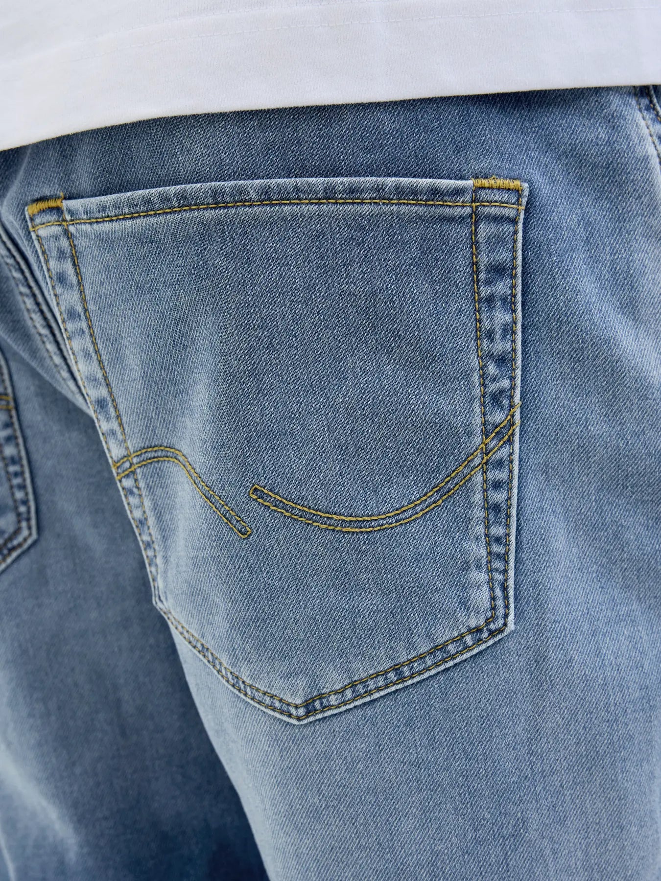 shorts jack&jones rick icon jeans shorts stretch kortbyxor denim jack jones