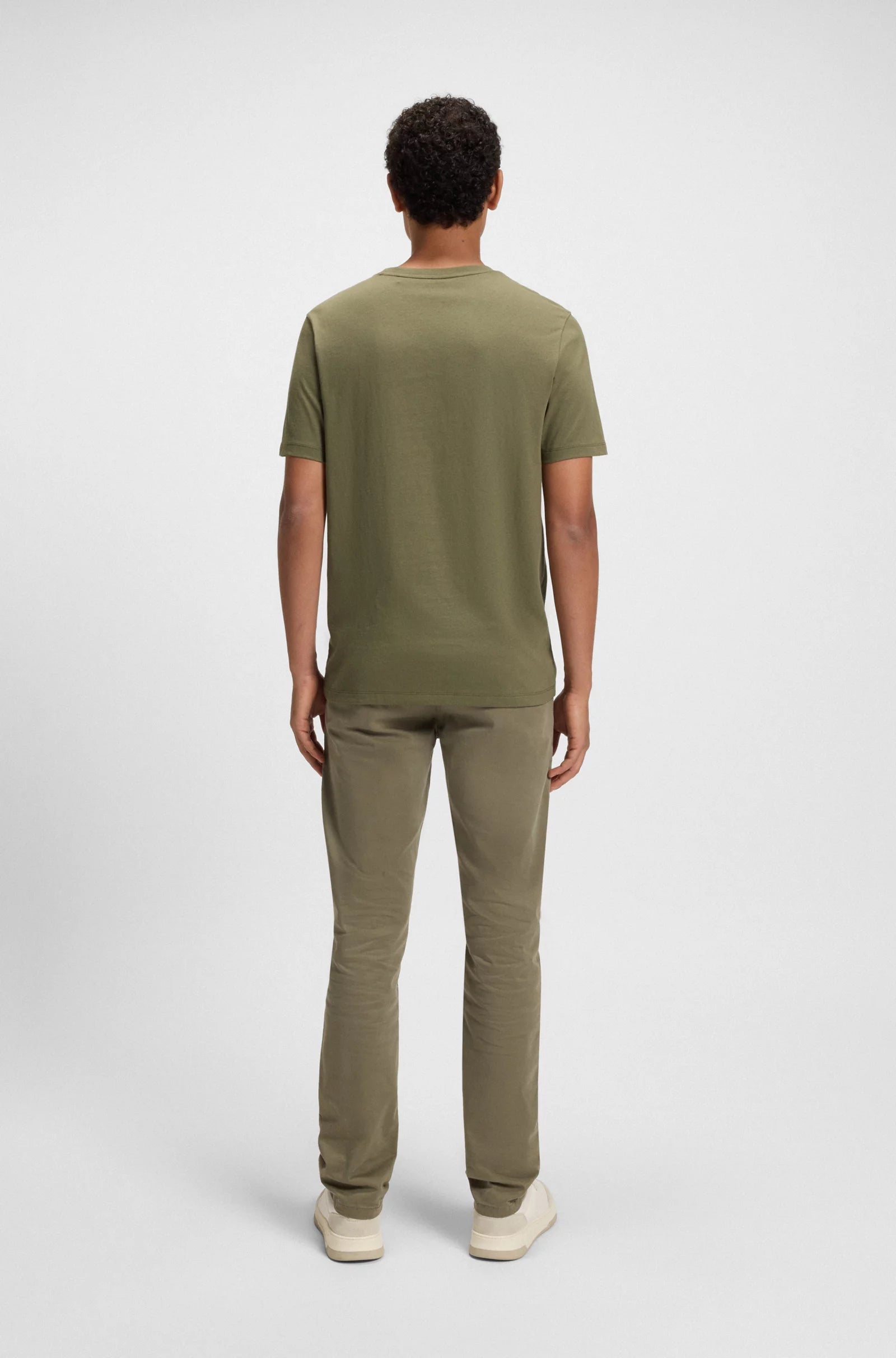 t-shirt tee boss tales boss orange open green grön