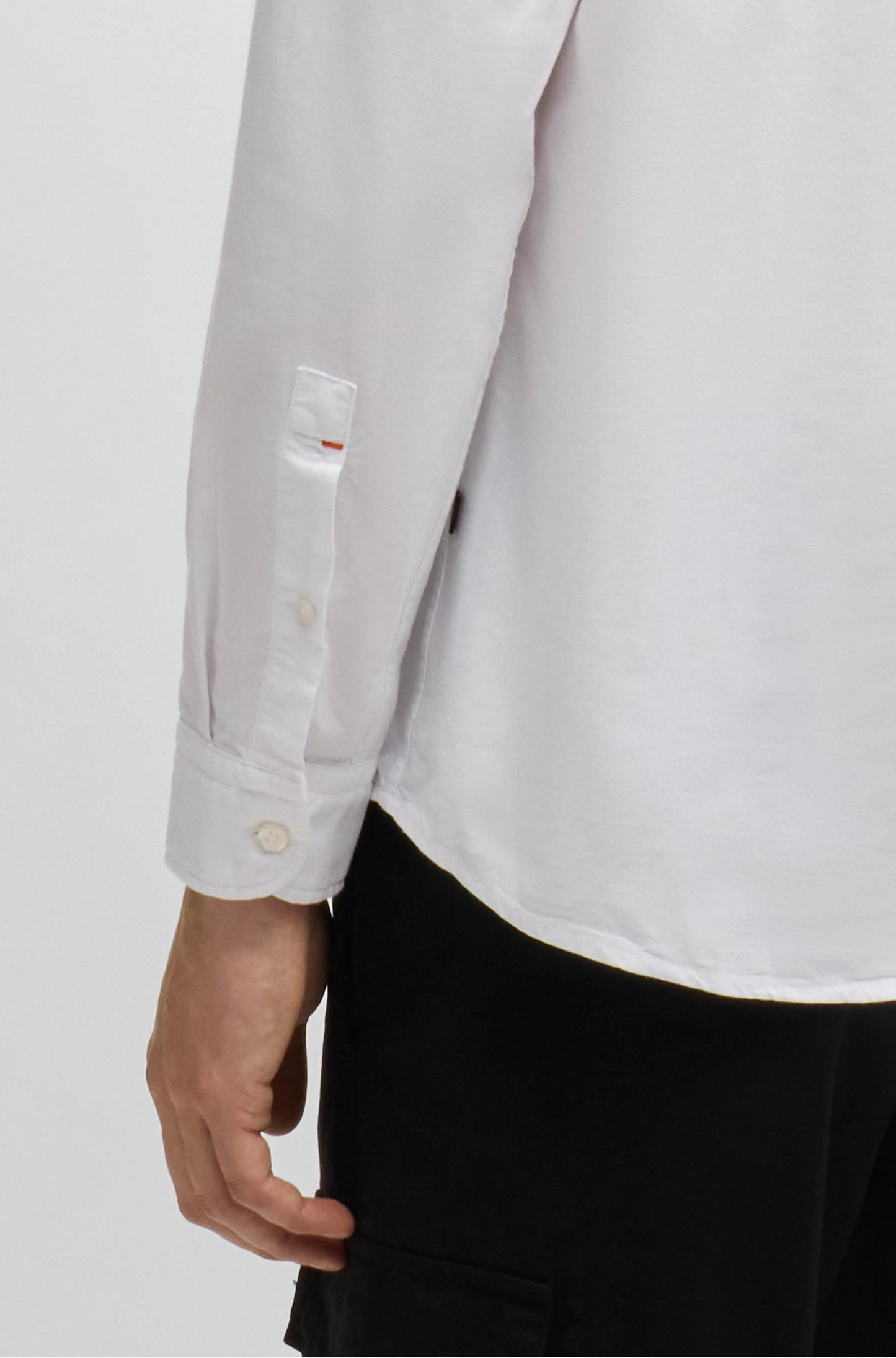 skjorta shirt boss rickert boss orange white vit button down