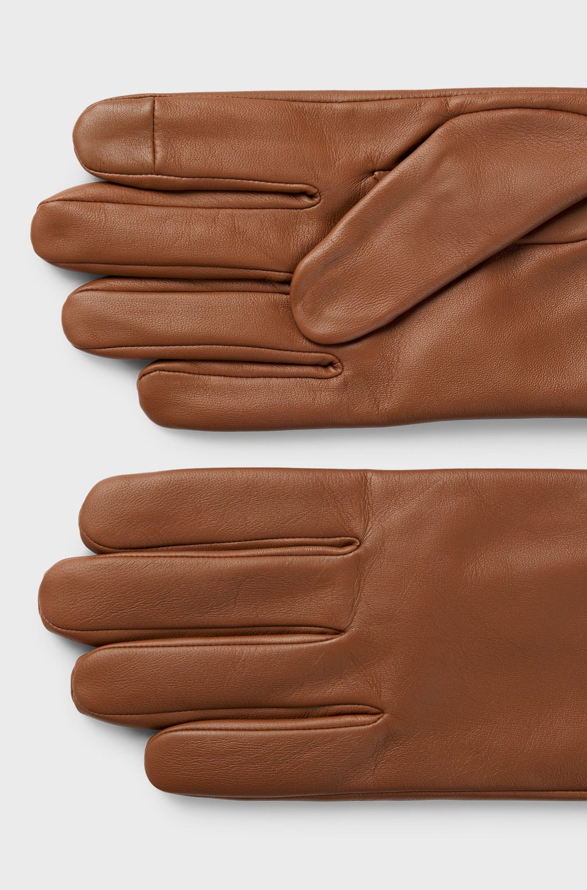 brown brun läder leather lammläder fri frakt stenungsund