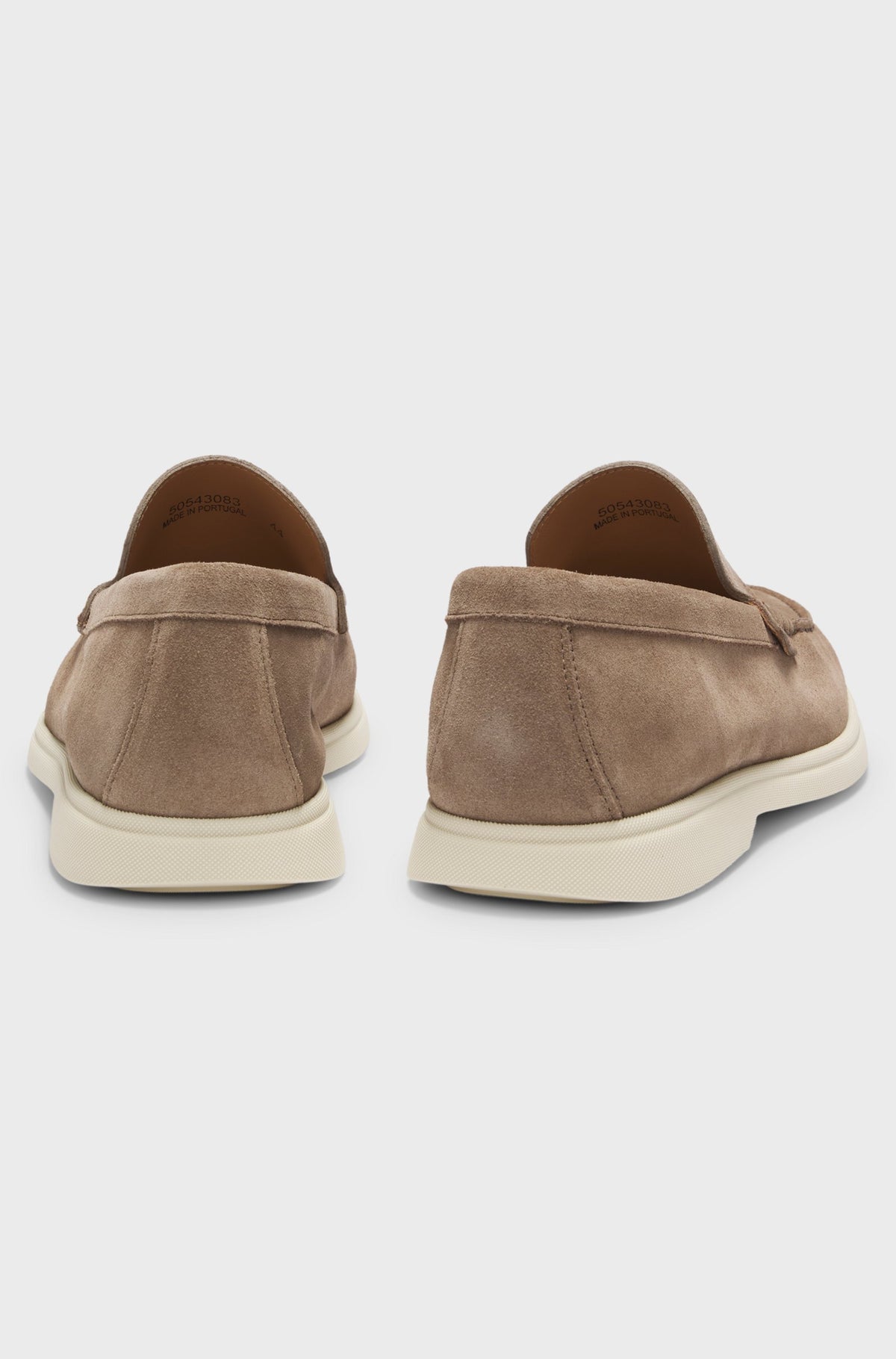 skor loafers boss shoes hugo boss hugoboss sienne loaf medium beige brown brun mocka 