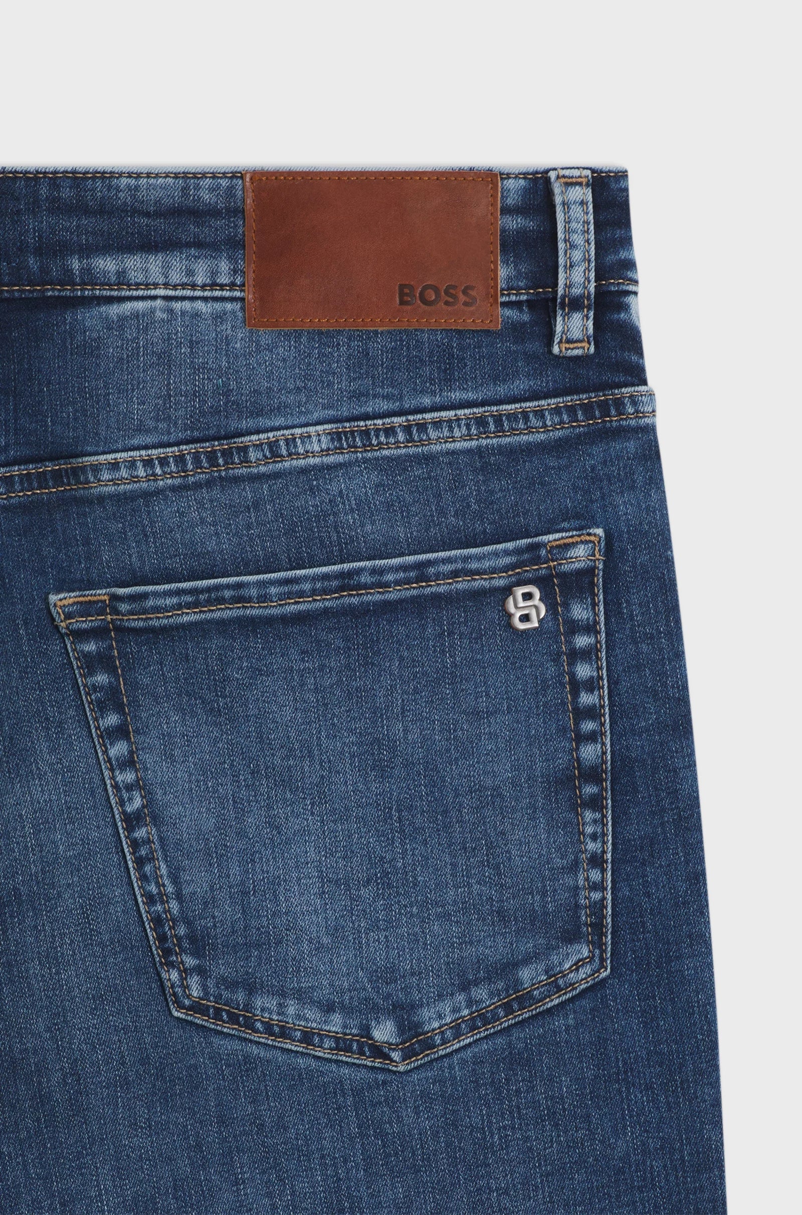 jeans boss hugo boss denim stretch Maine  bright blue regular fit raka jeans