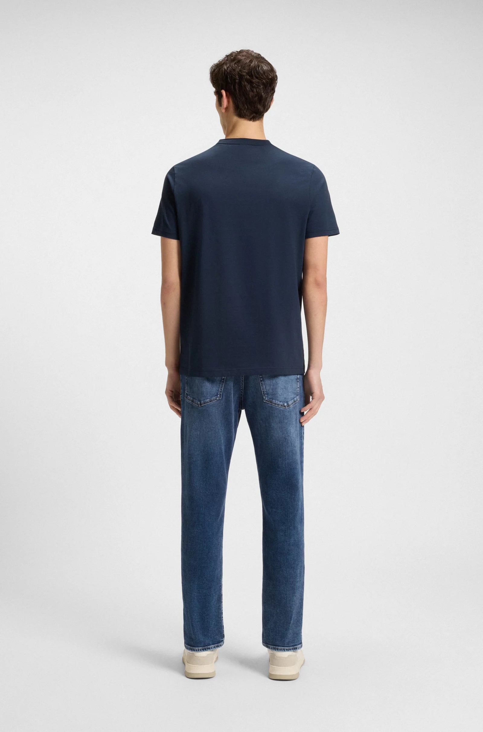 jeans boss hugo boss denim stretch Maine  bright blue regular fit raka jeans
