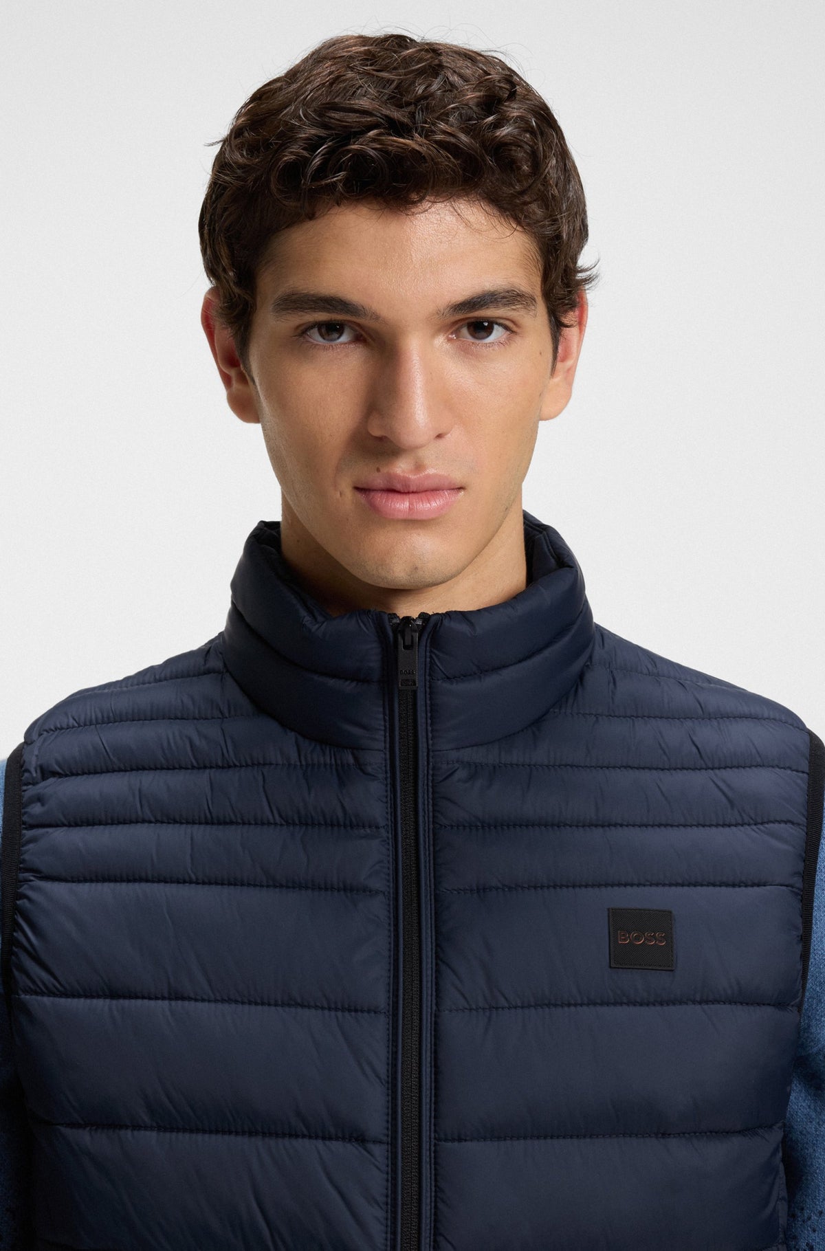 väst boss hugo boss hugoboss odeno odeno2 höst väst vinter väst dark blue navy blå fri frakt stenungsund