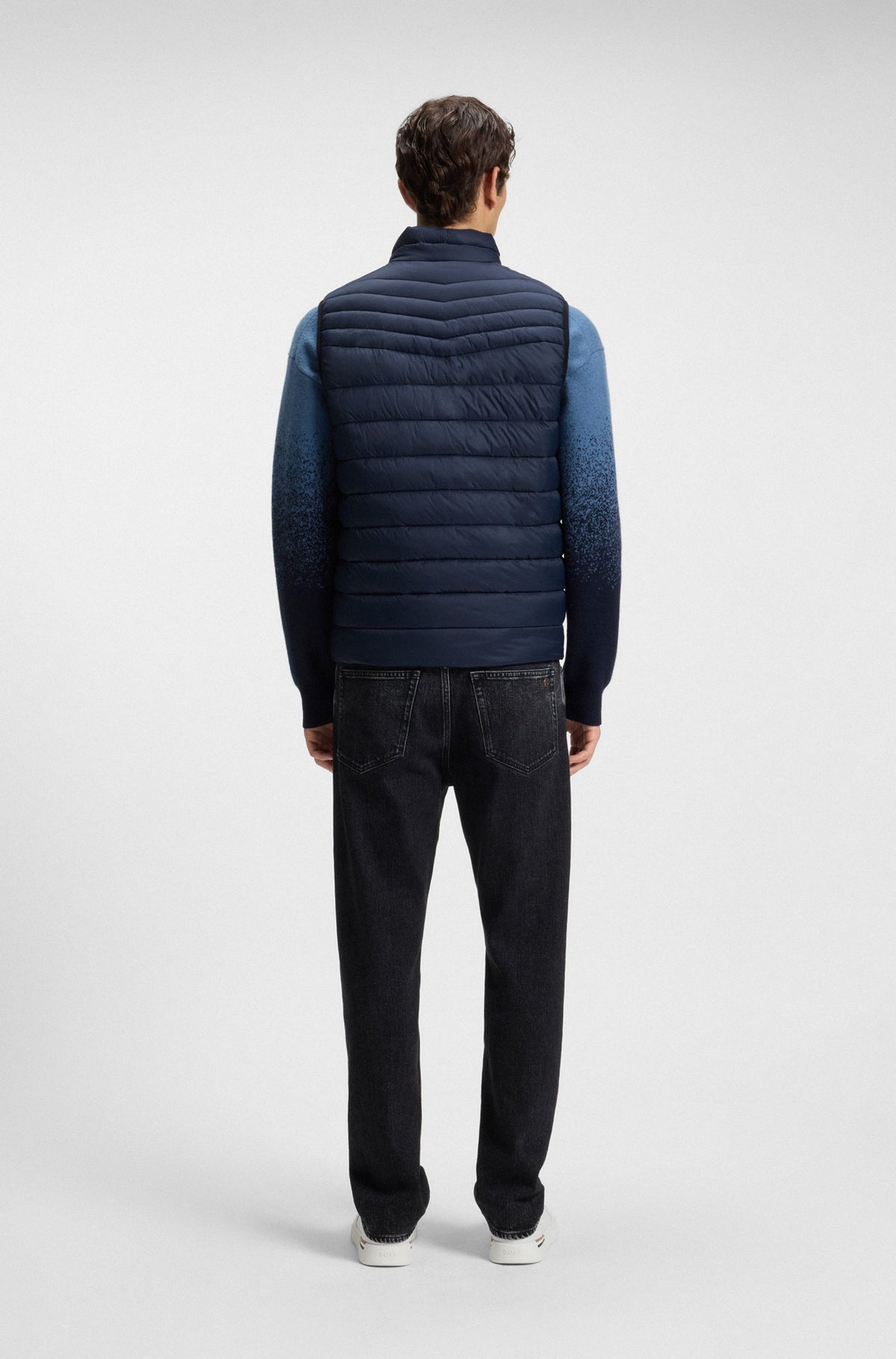 väst boss hugo boss hugoboss odeno odeno2 höst väst vinter väst dark blue navy blå fri frakt stenungsund