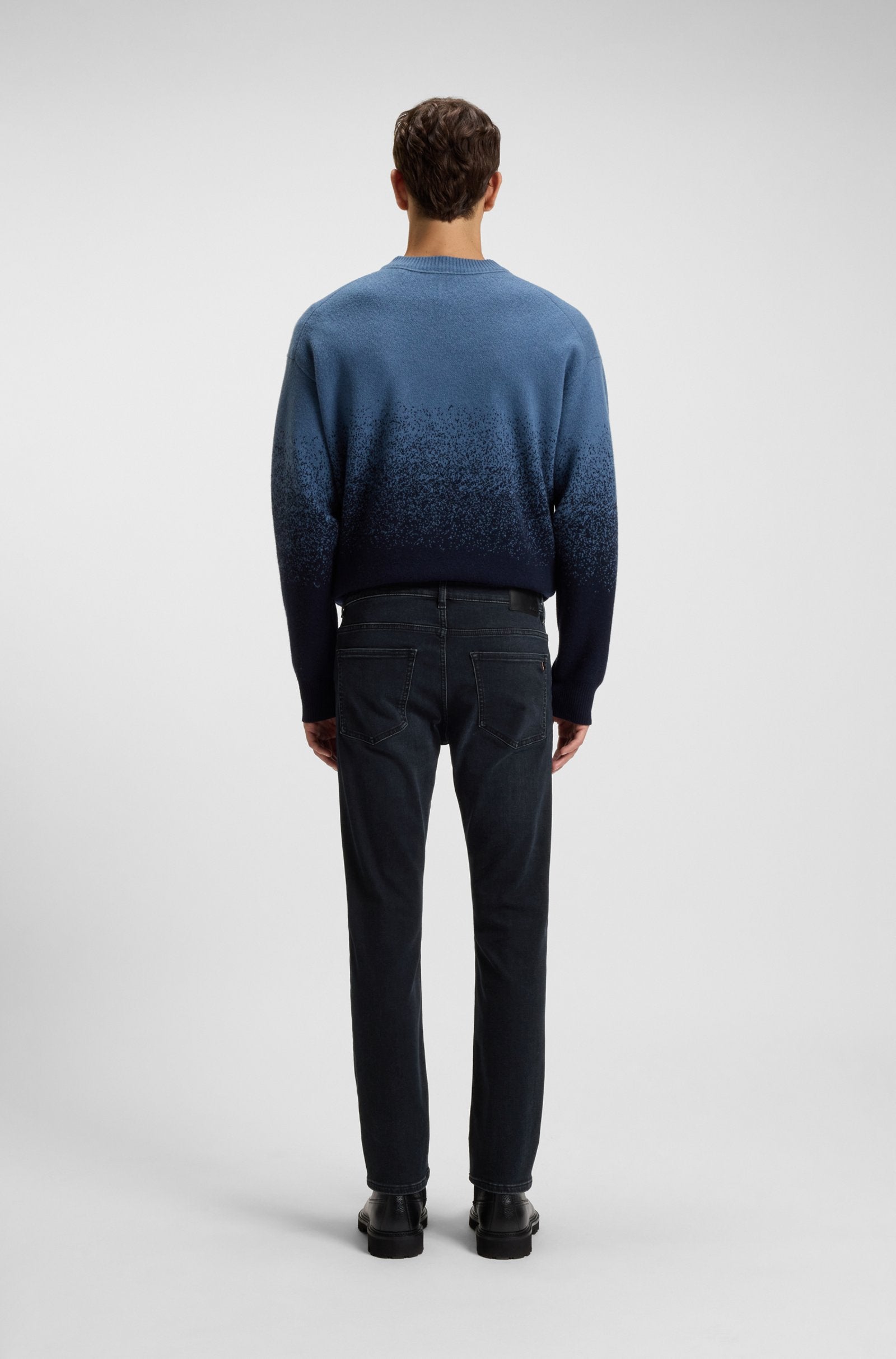 jeans delaware boss hugo boss slim fit sketch soft motion boss orange dark blue märka jeans