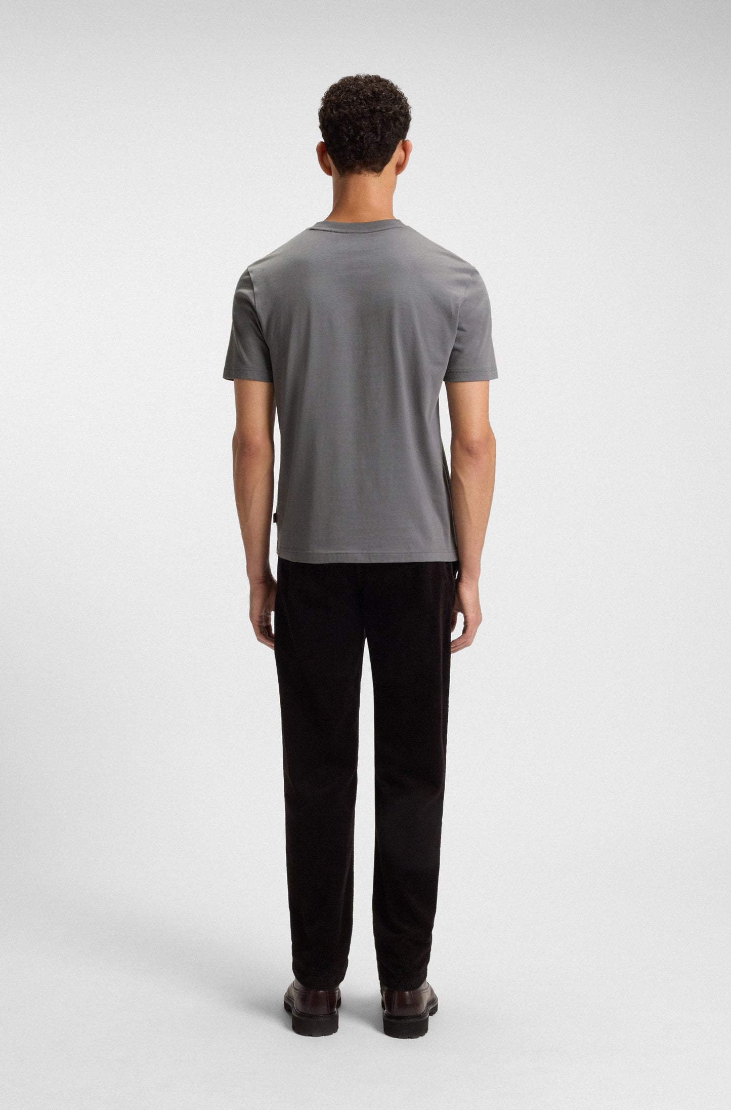 t-shirt tee te lupo boss hugo boss print boss orange varg wolf open grey grå