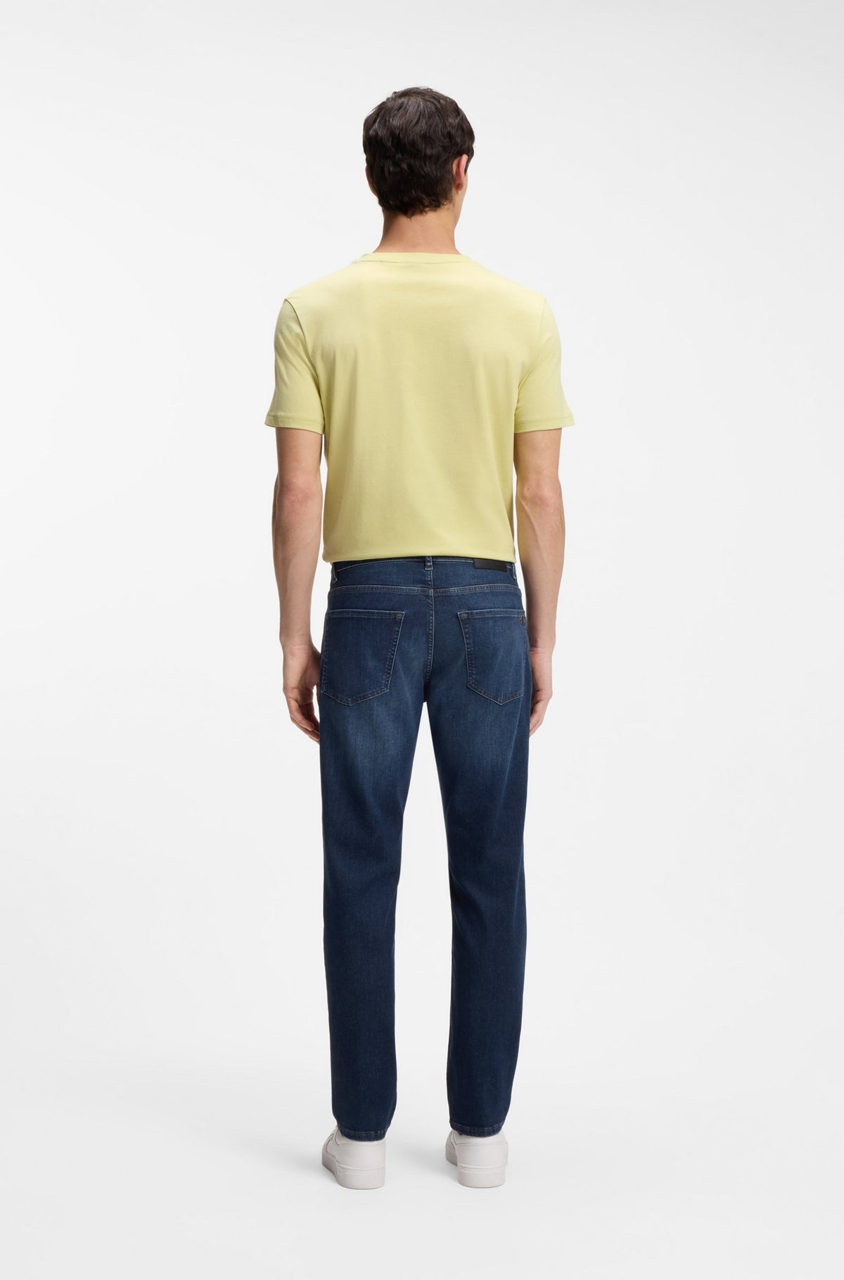 jeans maine hugo boss denim regulat fit hugoboss raka jeans stretch soft motion blåjeans medium blue