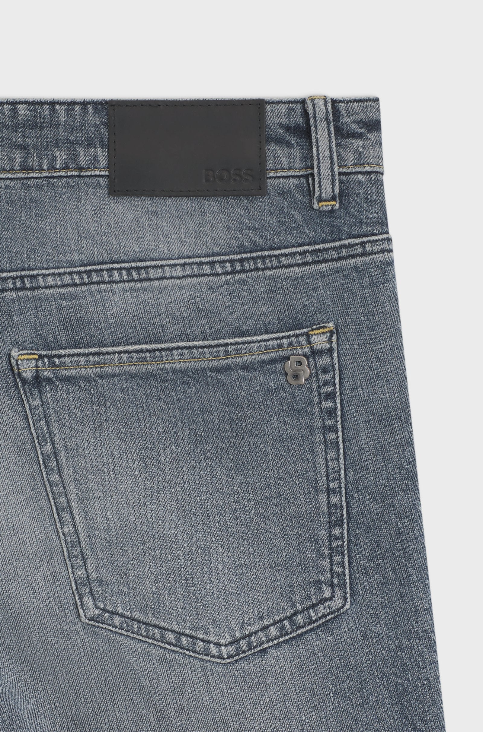 jeans boss delaware hugoboss hugo boss bright blue 437 denim stretch slim fit fri frakt stenungsund