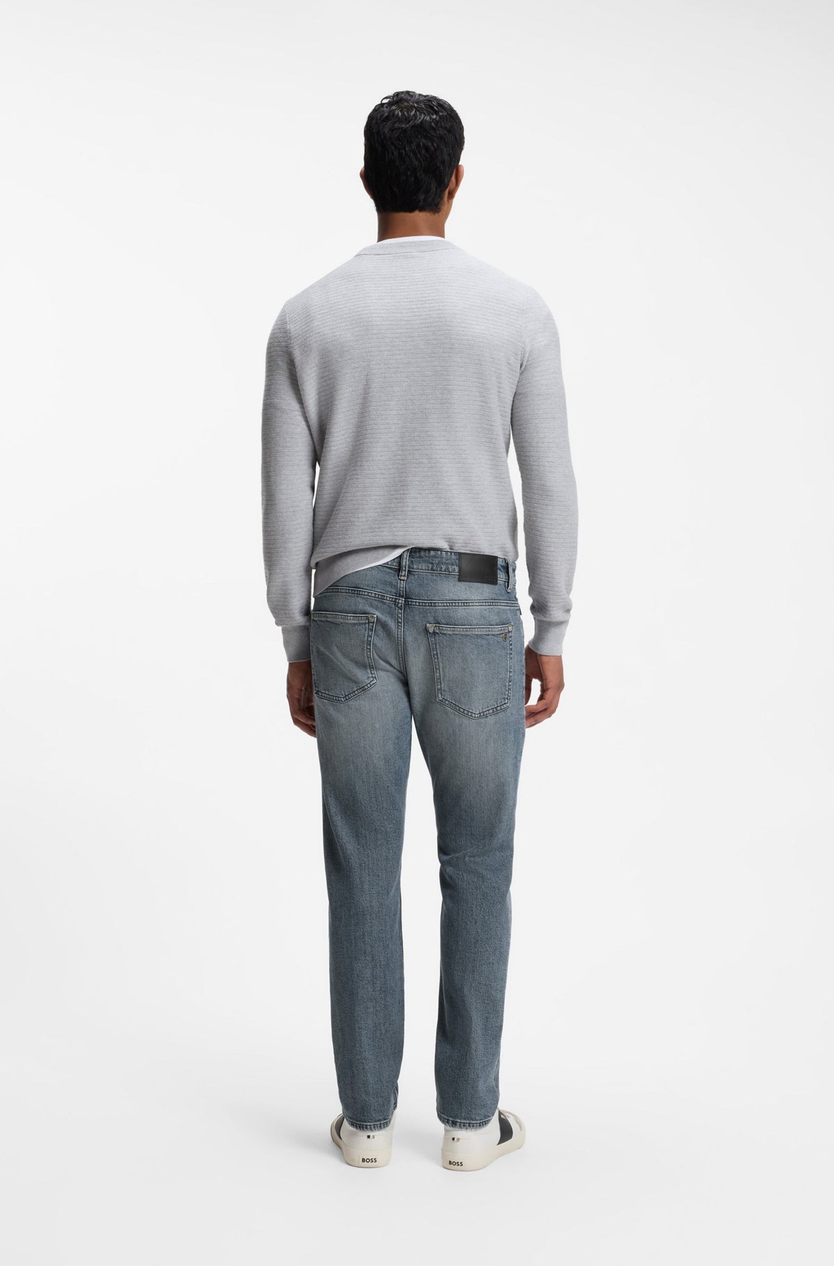 jeans boss delaware hugoboss hugo boss bright blue 437 denim stretch slim fit fri frakt stenungsund