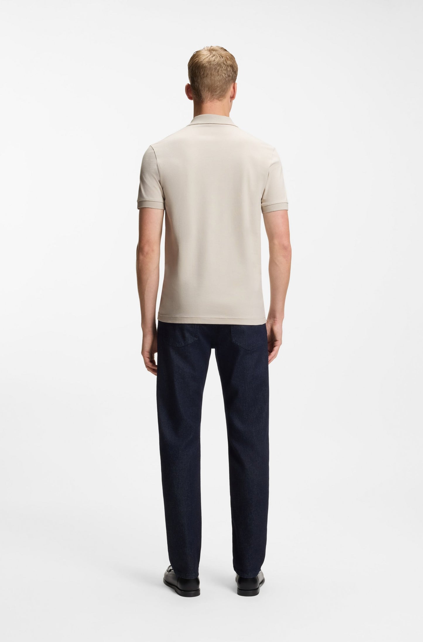 pike pikè passenger boss hugo hugo boss piketröja pikètröja open grey sand beige