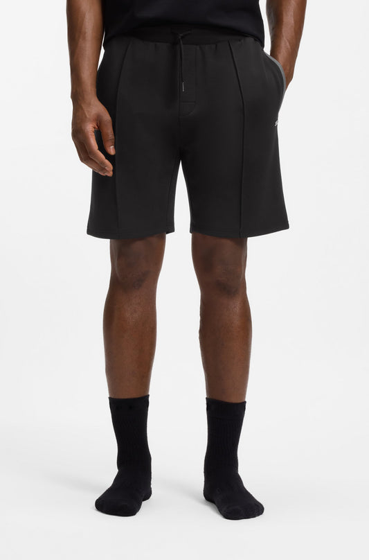shorts boss hugo boss sense shorts hugoboss kortbyxor black svart
