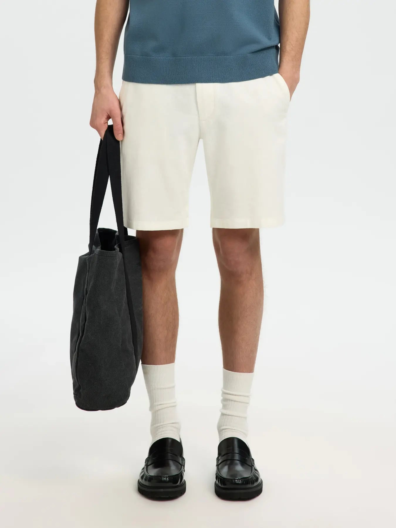 shorts linne linen linne shorts linen shorts selected homme brody linen shorts kortbyxor linneshorts linenshorts cloud dancer white vit linne linen