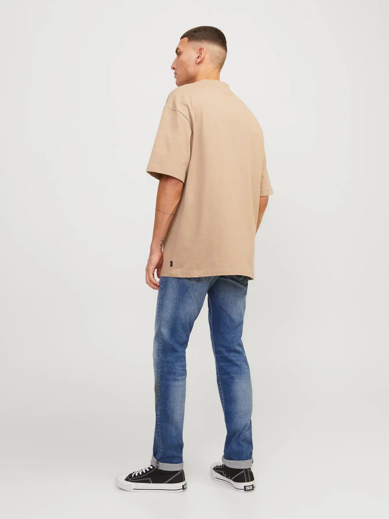 jeans jack&jones jack jones glenn jjicon 357 slim fit stretch denim ljusa jeans fri frakt stenungsund