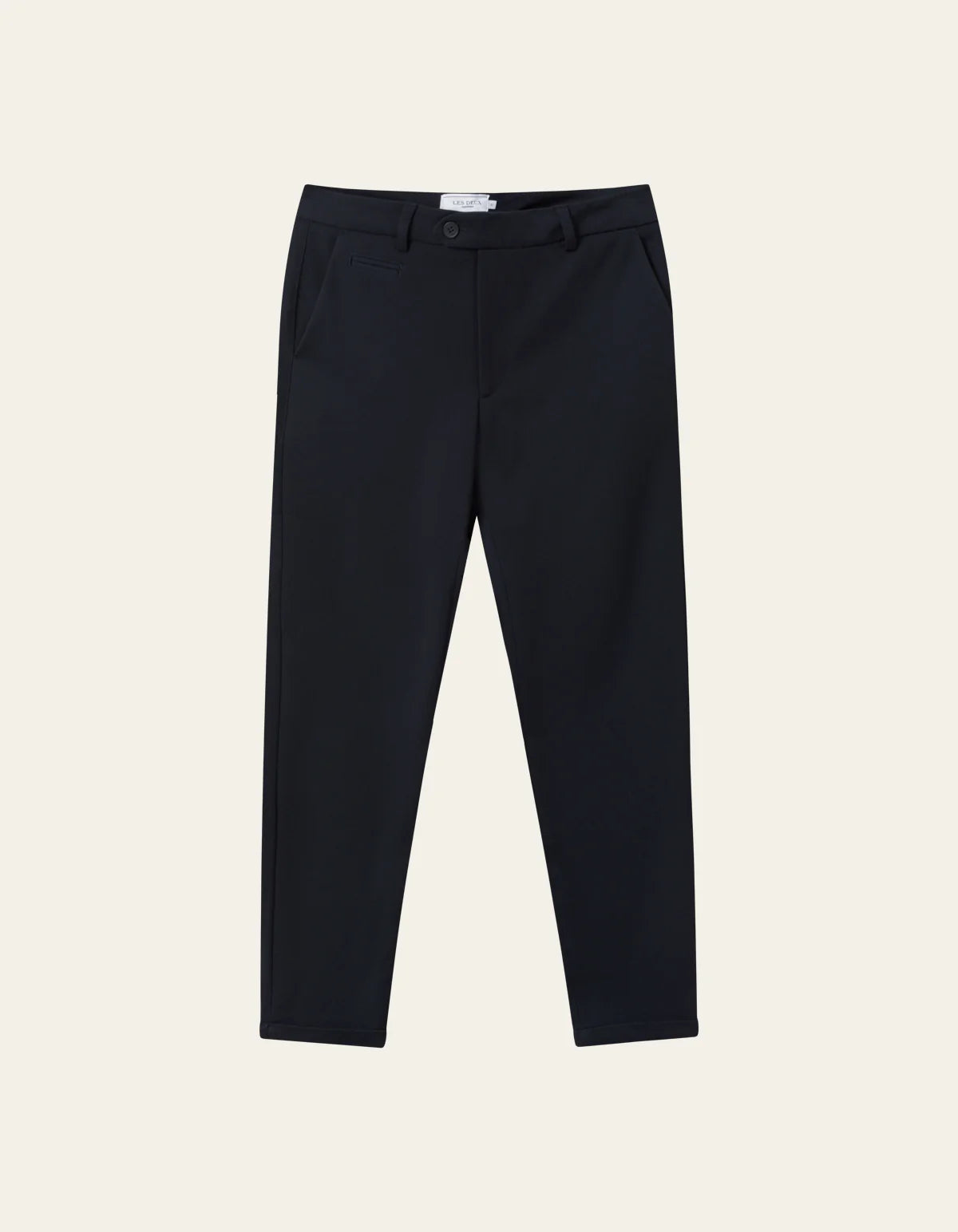 les deux como suit pants byxor stretch navy blå