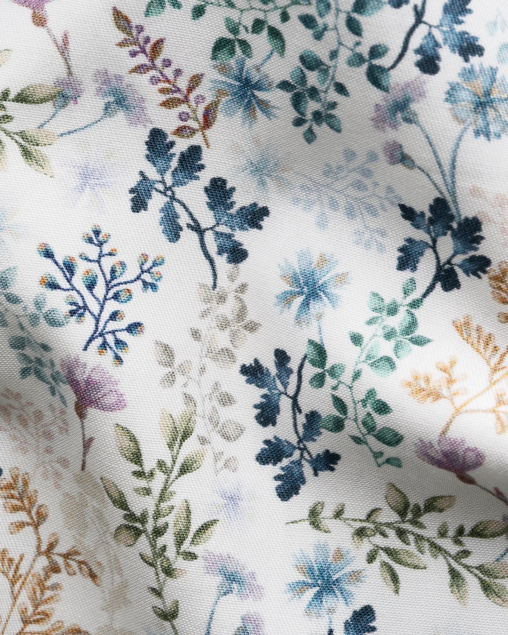 skjorta eton shirt blommig skjorta shirts mönstrad skjorta signature twill bomull