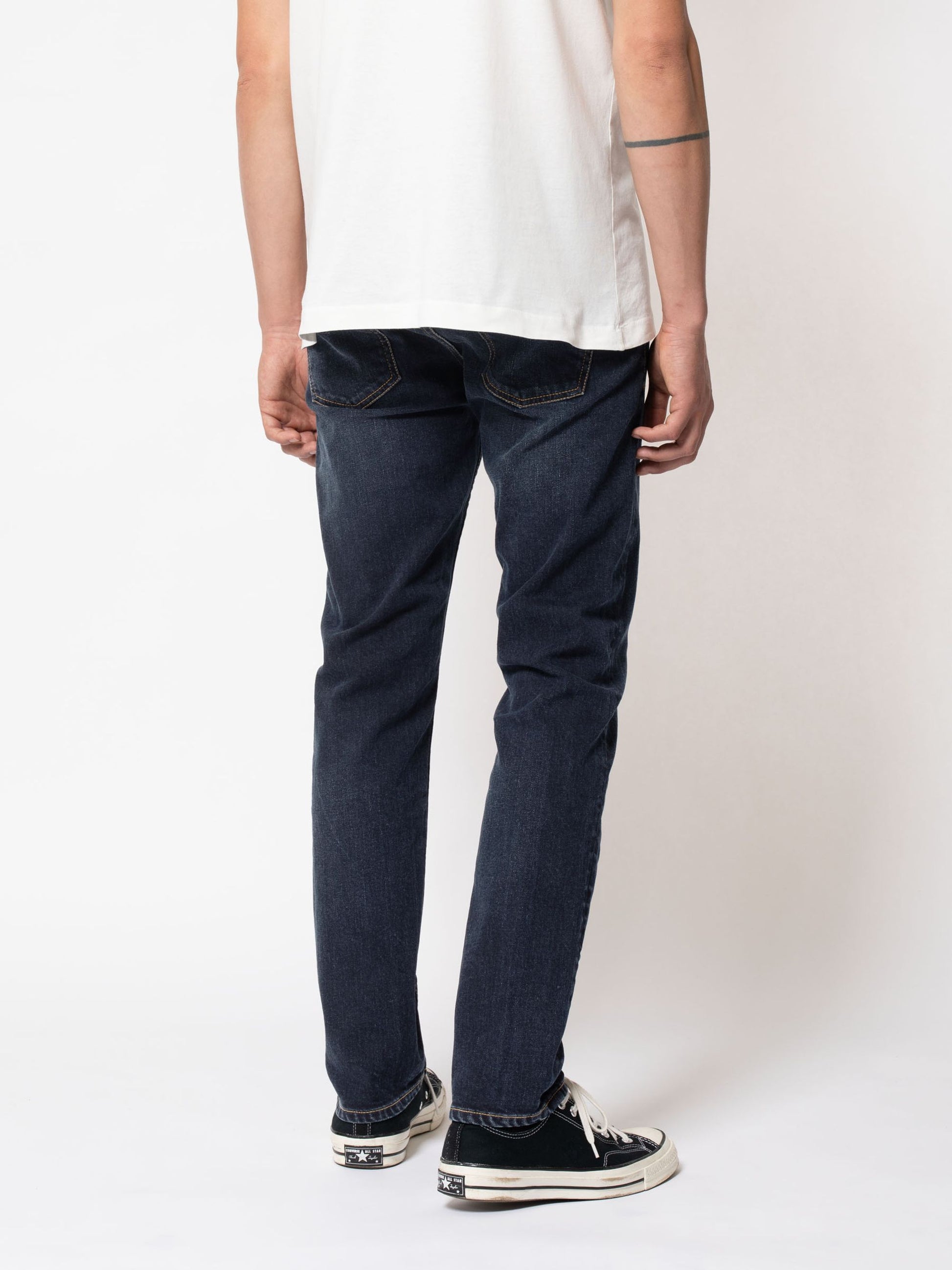 lean dean new ink nudie jeans nudiejeans denim stretch slim fit tapered fit