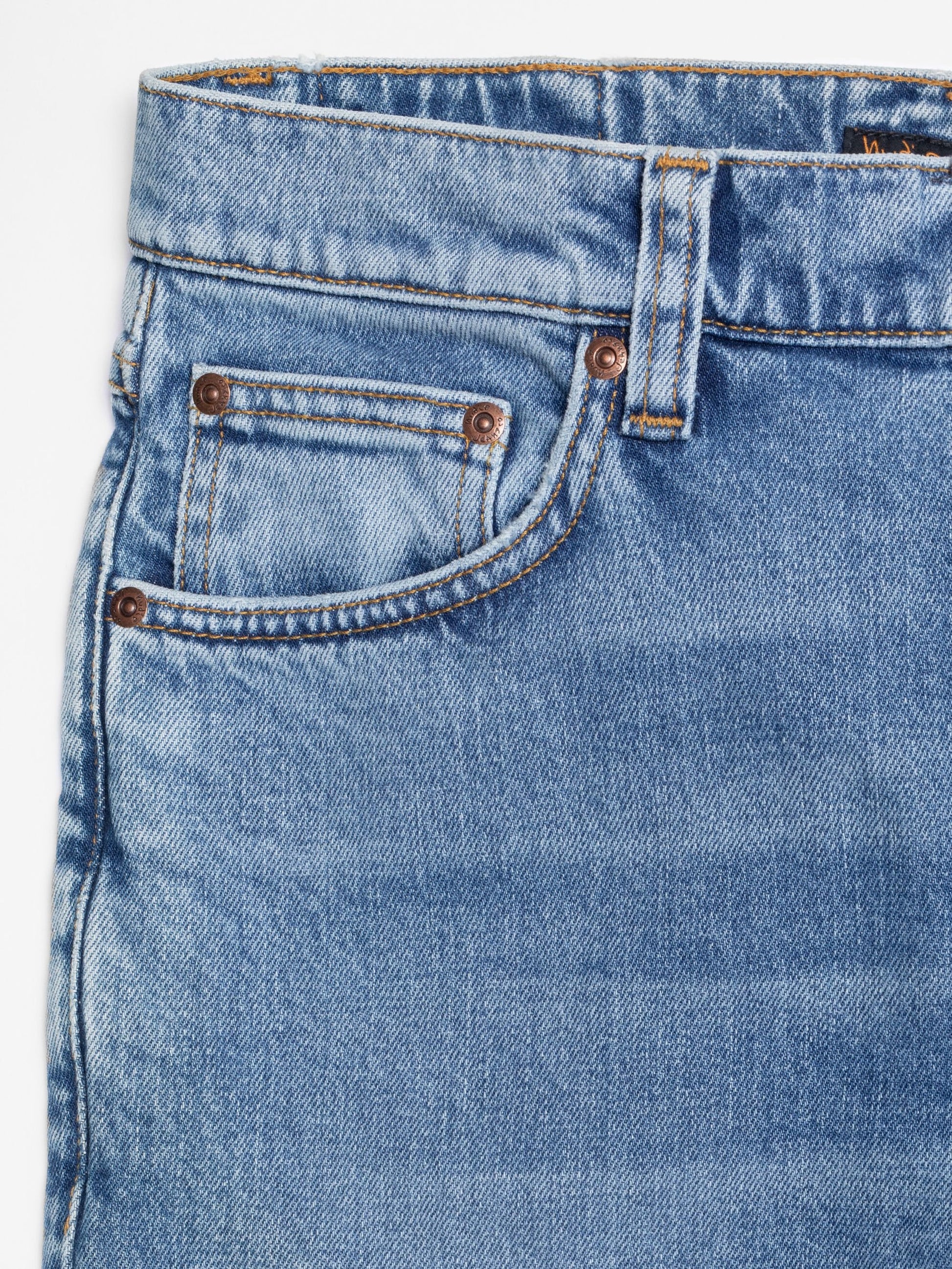 solid ollie worn vintage nudie jeans denim slim fit stretch nudiejeans