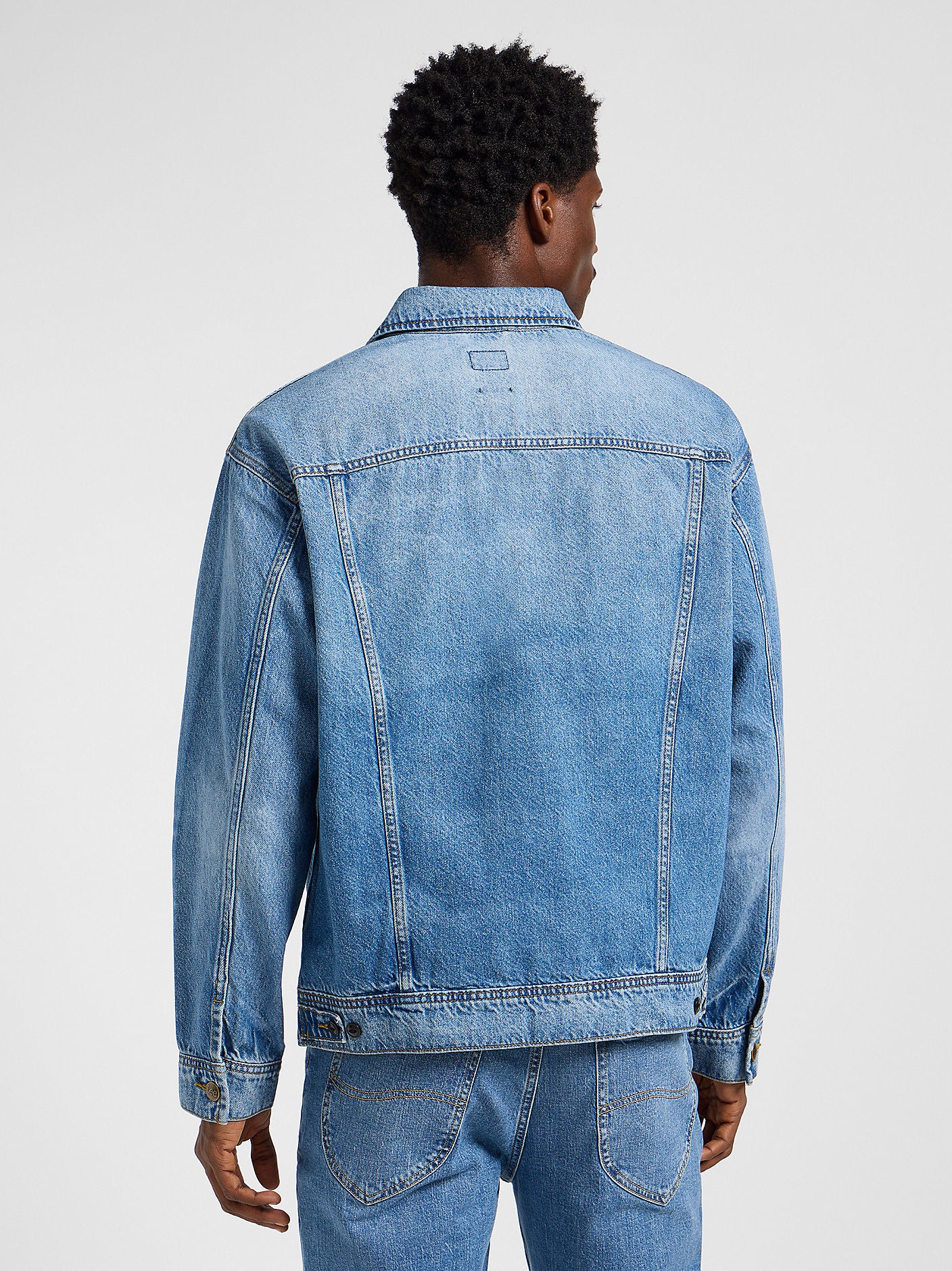 jeansjacka jeans jacka lee leejeans lee rider relaxed rider jacket sandstorm jacka