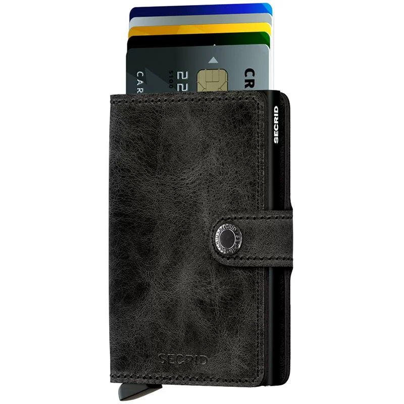 Miniwallet Vintage Black