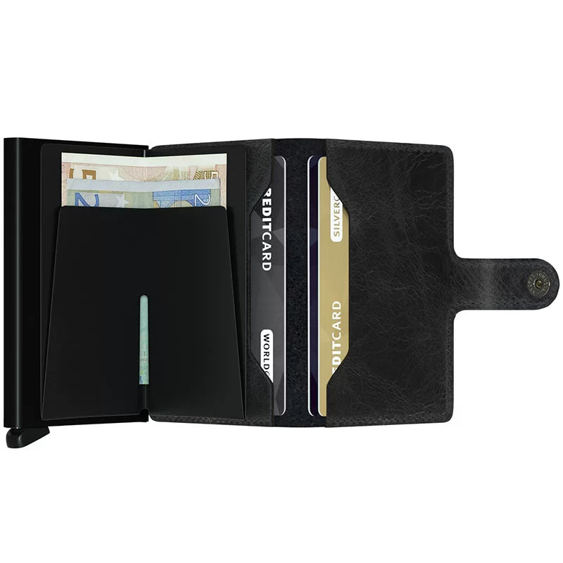 Miniwallet Vintage Black