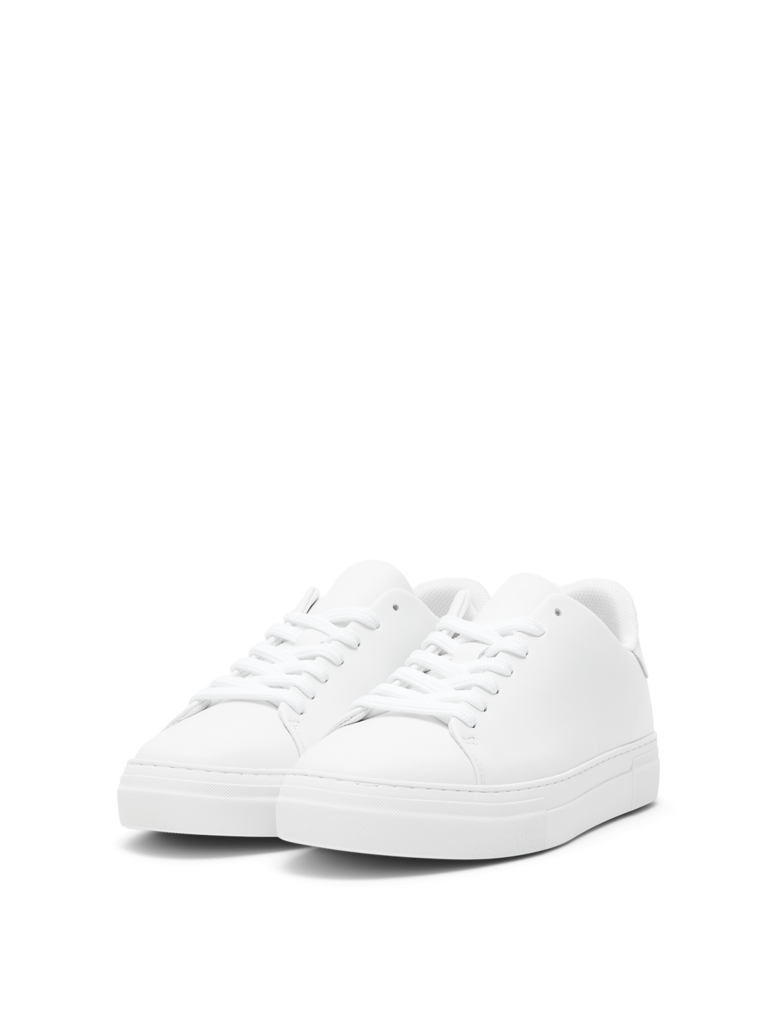 skor david chunky leather selected homme läder shoes white vit sneakers