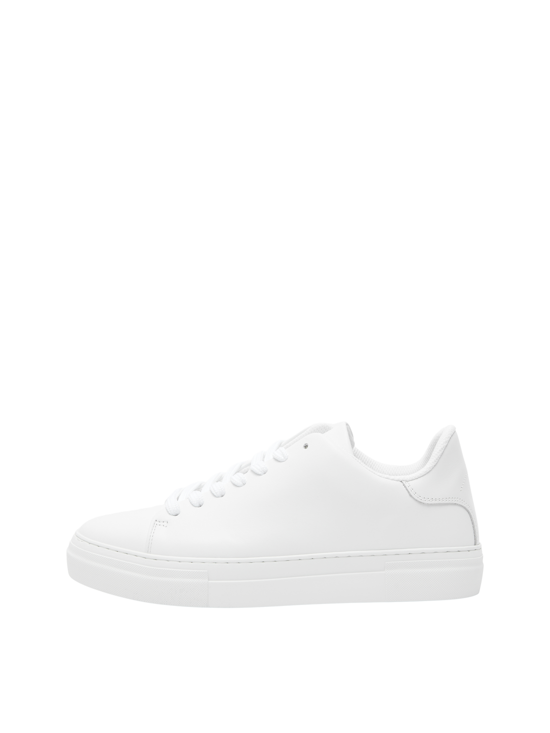 skor david chunky leather selected homme läder shoes white vit sneakers