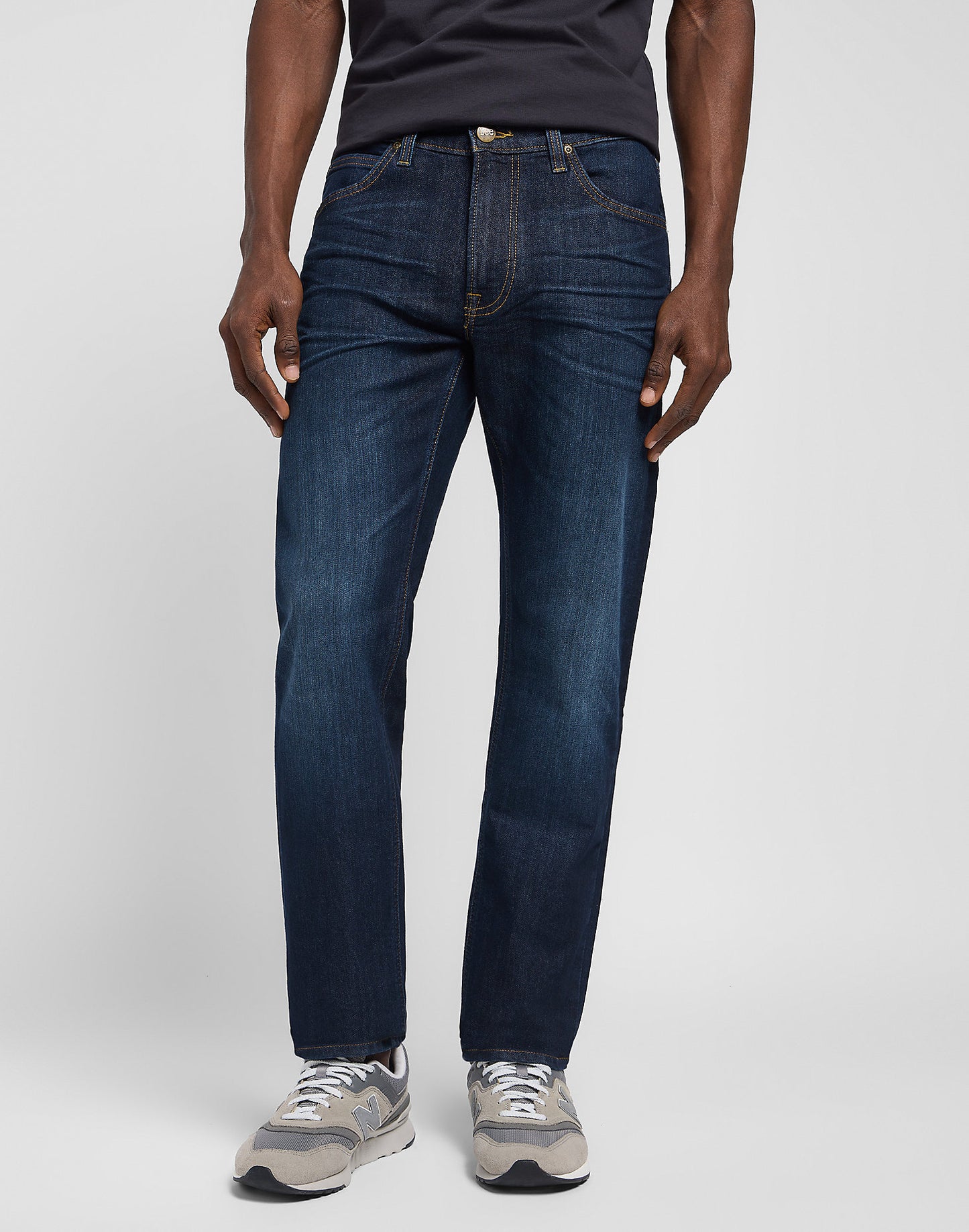 daren lee daren zip leejeans stretch regular fit raka jeans dragkedja zip strong hand