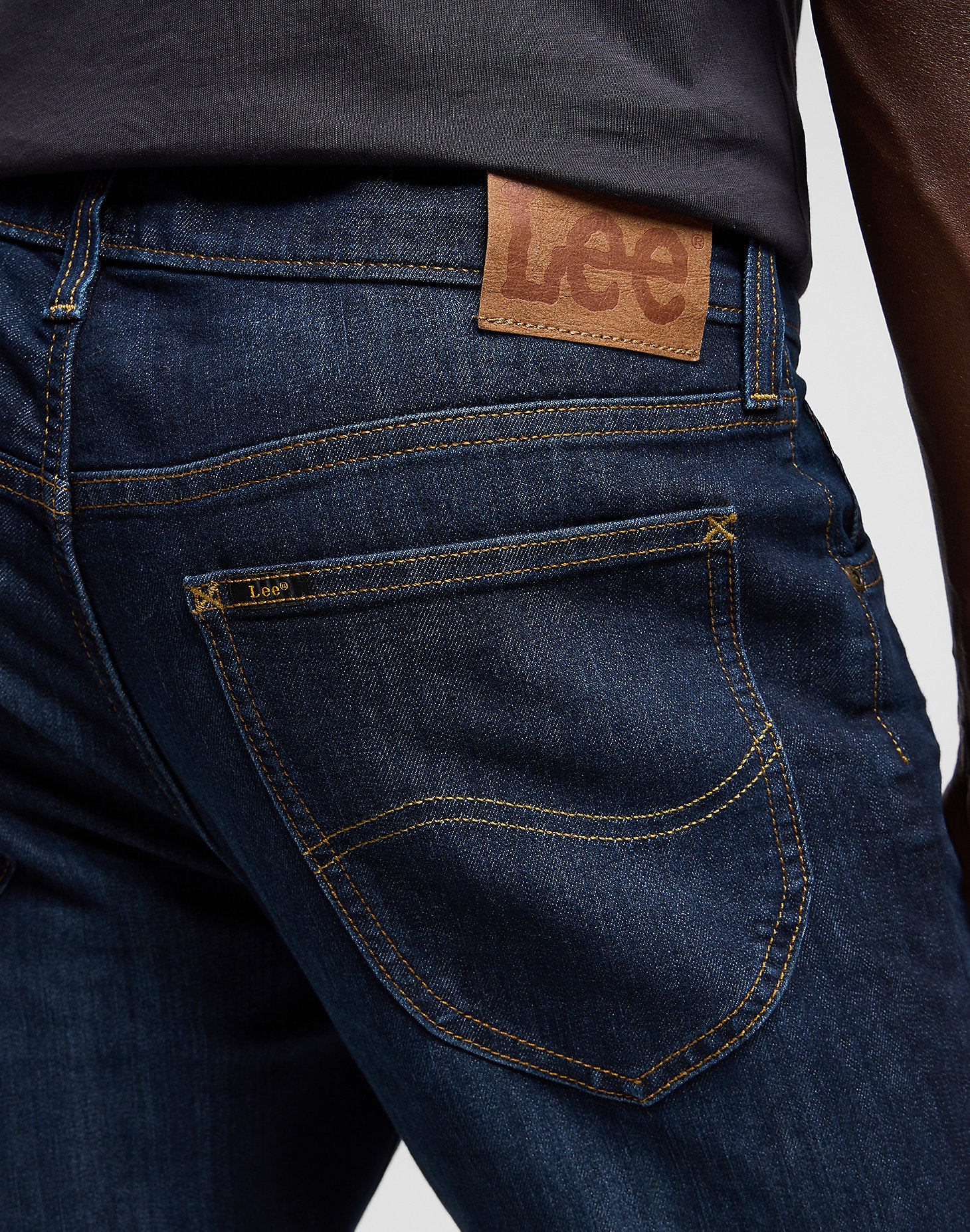 daren lee daren zip leejeans stretch regular fit raka jeans dragkedja zip strong hand