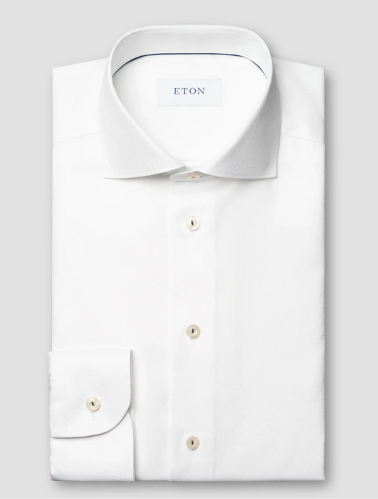 Semi Solid Dobby White