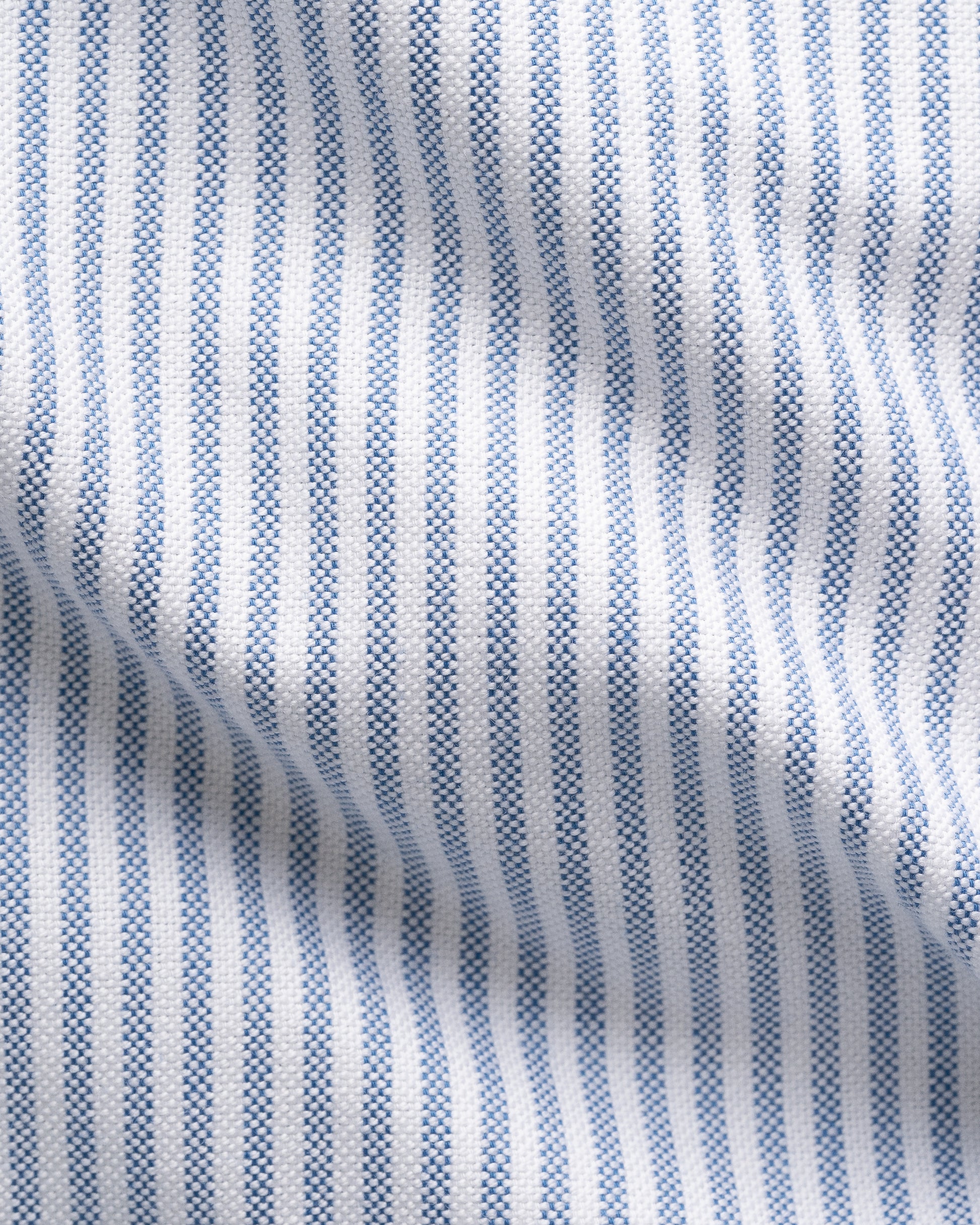 skjorta shirt eton striped oxford shirt etonshirts randig ränder blue blå white vit button down fri frakt stenungsund