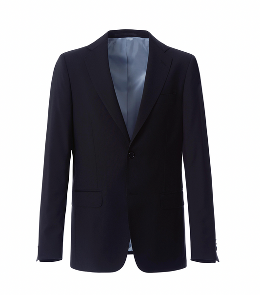 kavaj kostym cavalier suit blazer yale slim fit navy blue blå